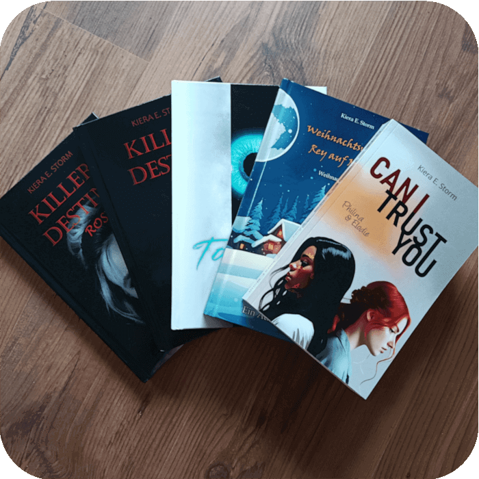 Veröffentlichte Bücher von Kiera E. Storm – Fantasy und Romance